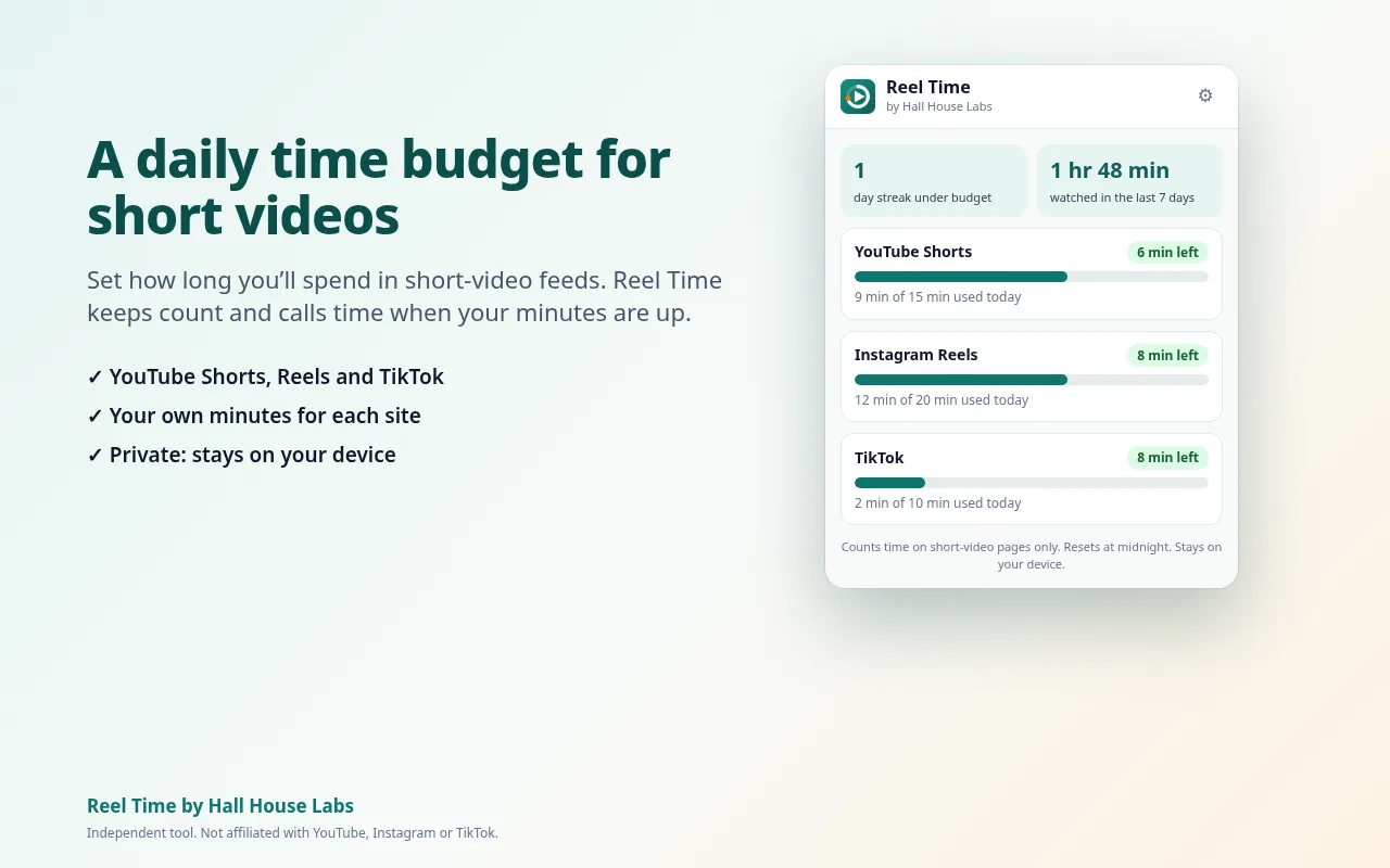 Reel Time screenshot