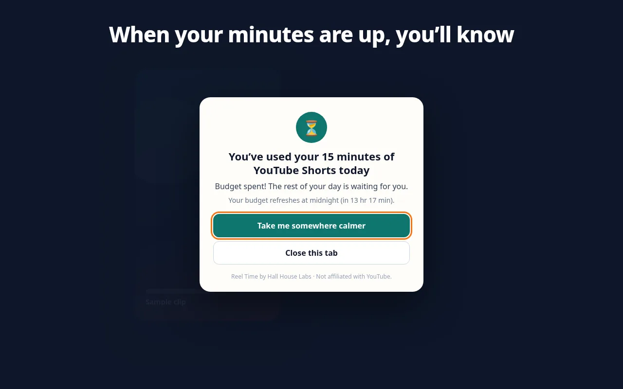 Reel Time screenshot